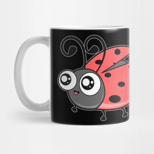Cute Ladybug Comic Mug